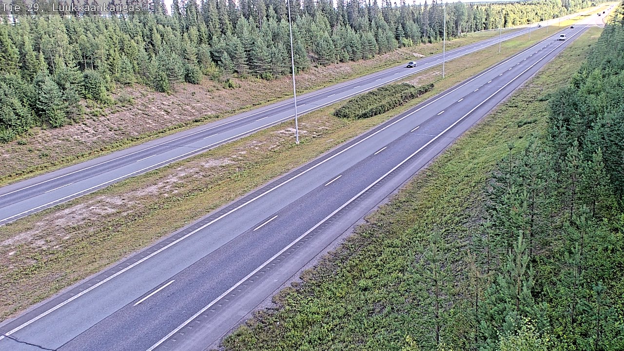 Weather Camera Image Road 29 Tornio Luukkaankangas, Tornio, Lappi