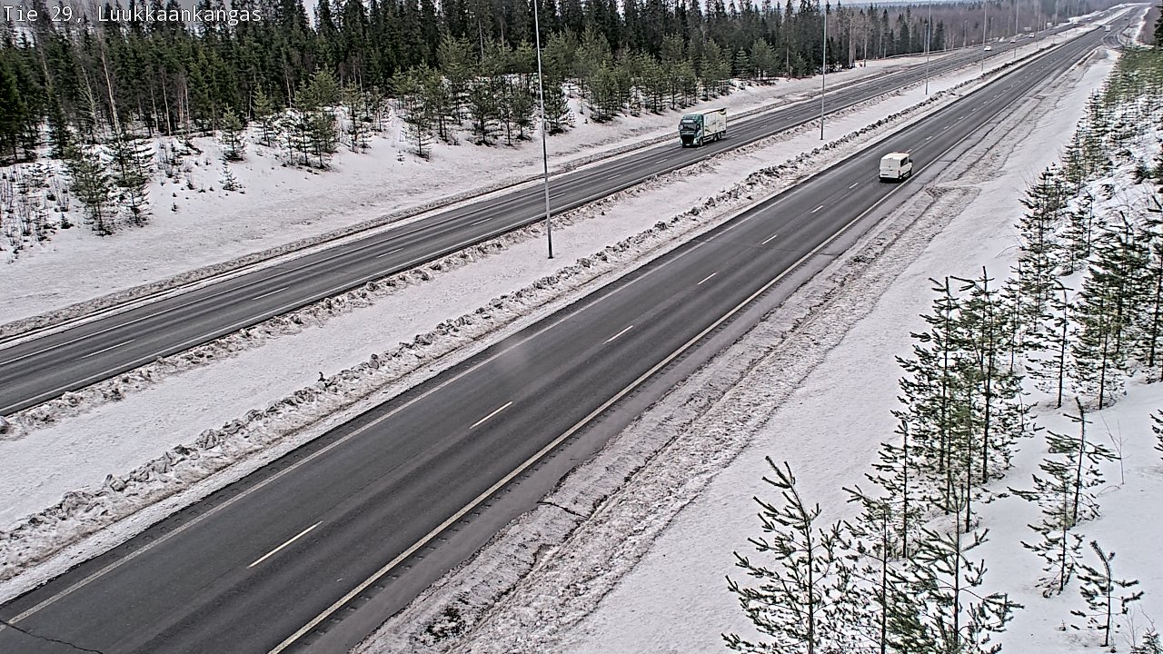 Weather Camera Image Road 29 Tornio Luukkaankangas, Tornio, Lappi