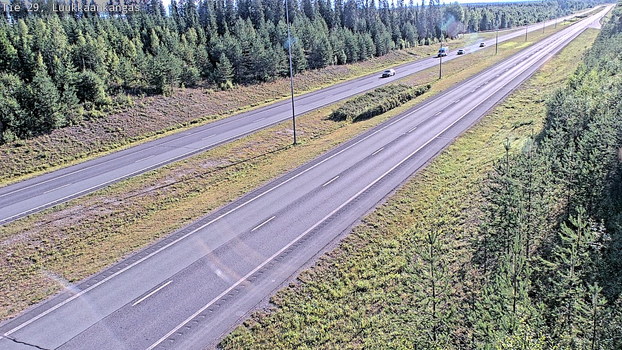 Weather Camera Image Road 29 Tornio Luukkaankangas, Tornio, Lappi