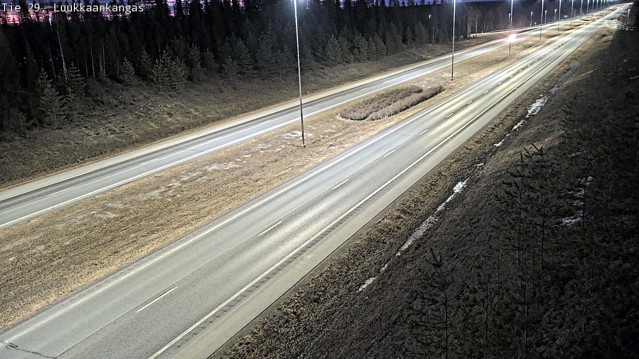 Weather Camera Image Road 29 Tornio Luukkaankangas, Tornio, Lappi