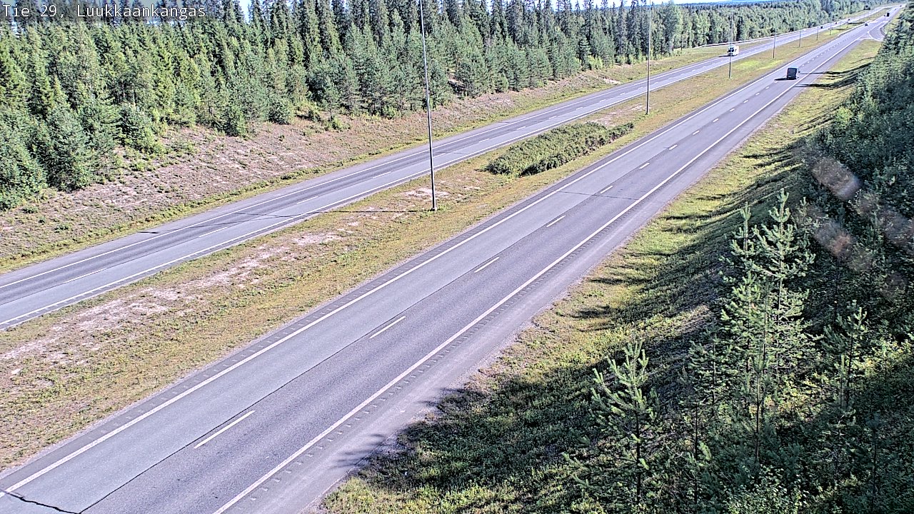 Weather Camera Image Road 29 Tornio Luukkaankangas, Tornio, Lappi