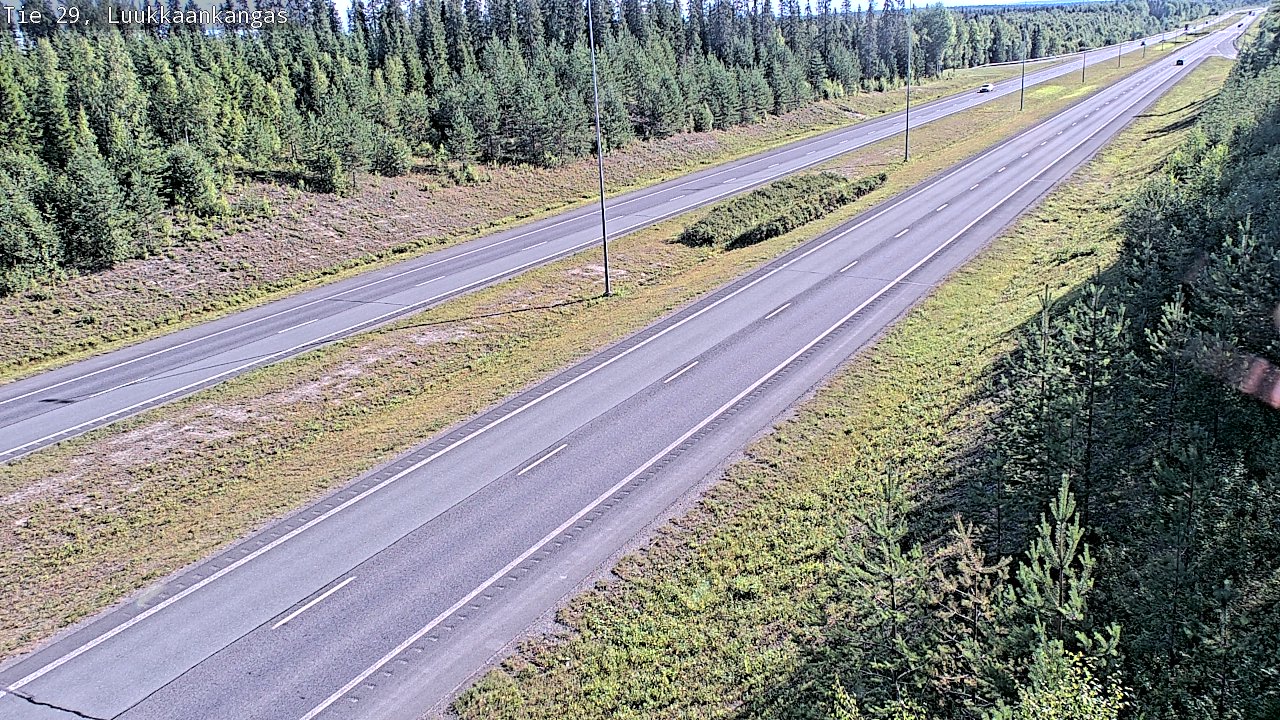 Weather Camera Image Road 29 Tornio Luukkaankangas, Tornio, Lappi