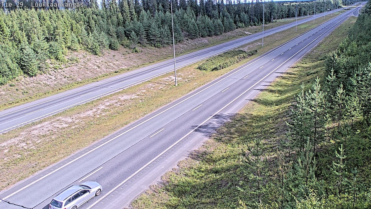 Weather Camera Image Road 29 Tornio Luukkaankangas, Tornio, Lappi