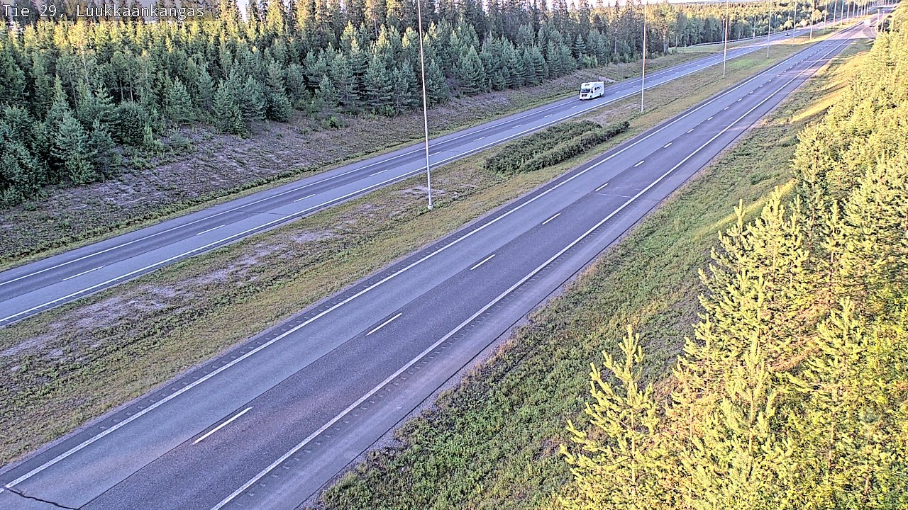 Kelikamerat Kuva Tie 29 Tornio Luukkaankangas, Tornio, Lappi