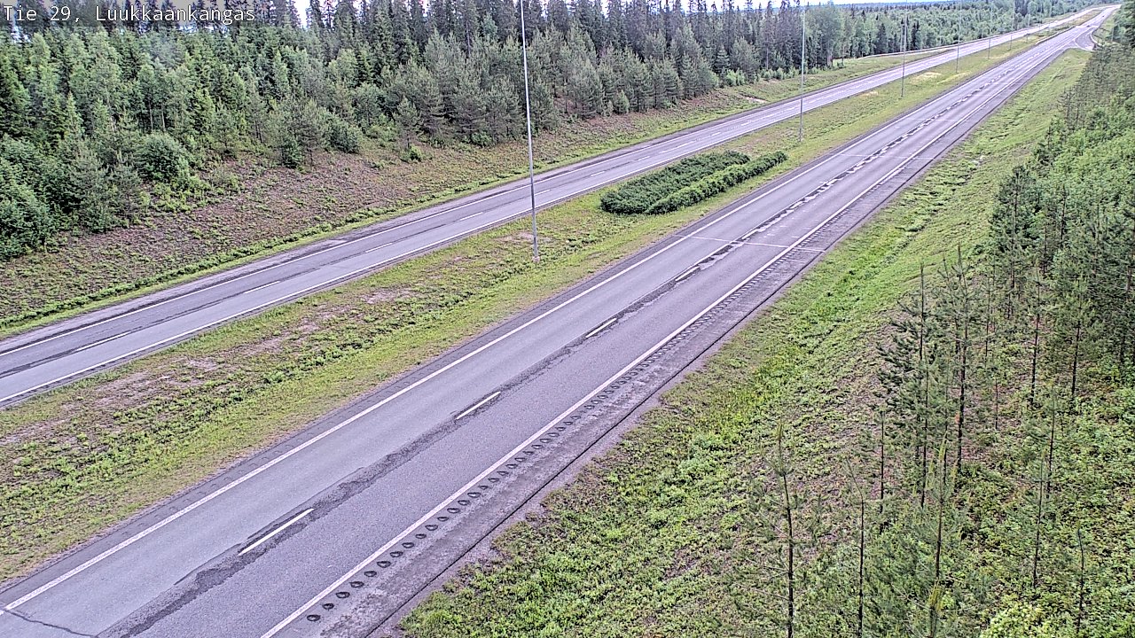 Weather Camera Image Road 29 Tornio Luukkaankangas, Tornio, Lappi