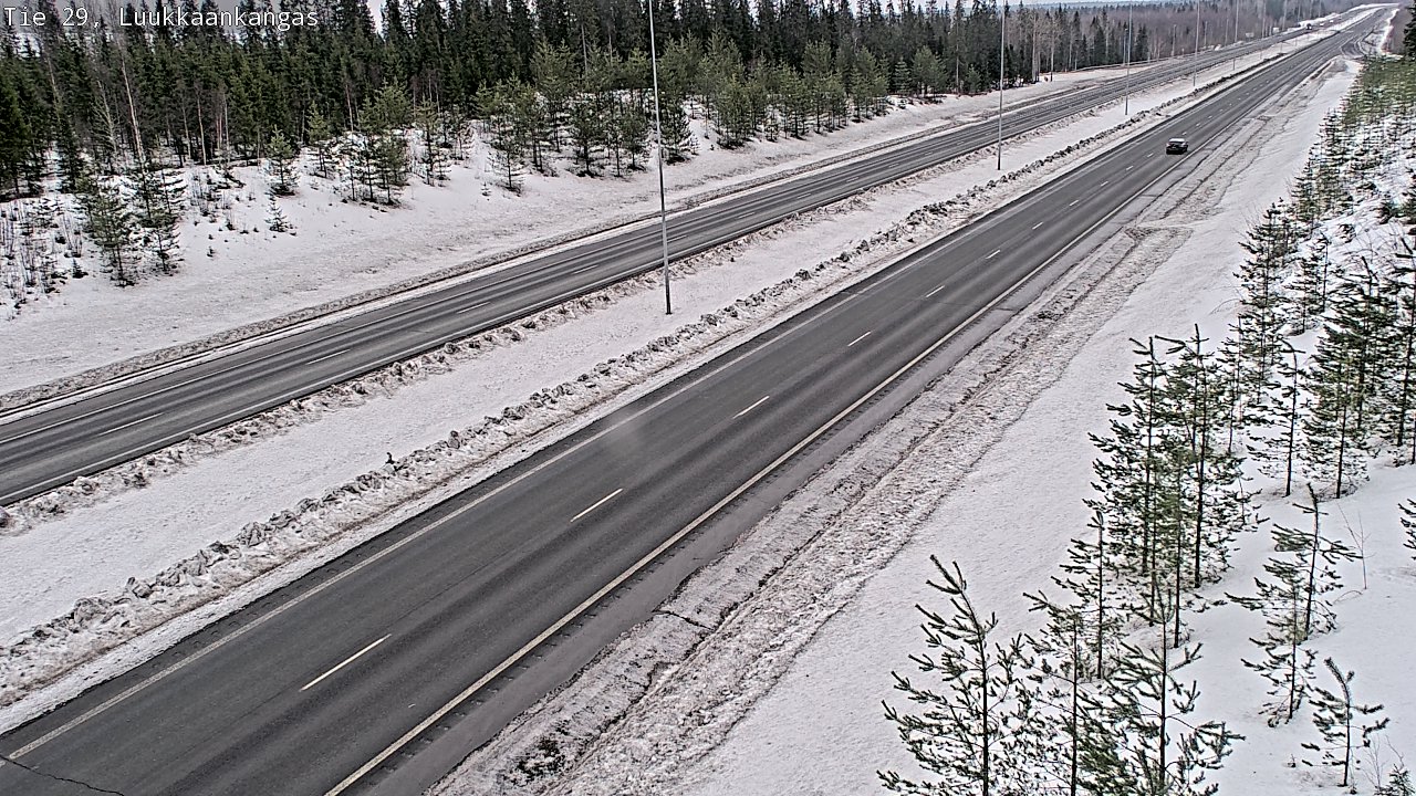 Weather Camera Image Road 29 Tornio Luukkaankangas, Tornio, Lappi