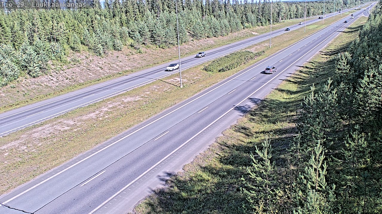 Kelikamerat Kuva Tie 29 Tornio Luukkaankangas, Tornio, Lappi