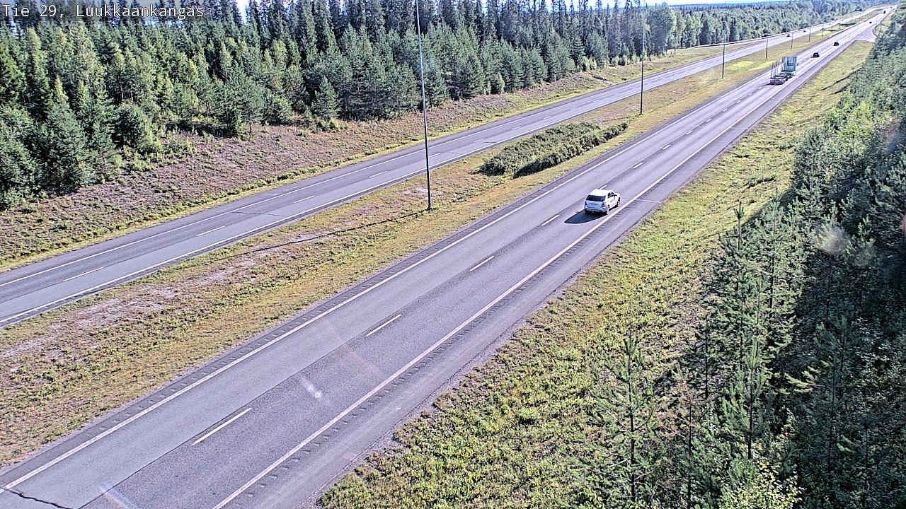 Weather Camera Image Road 29 Tornio Luukkaankangas, Tornio, Lappi
