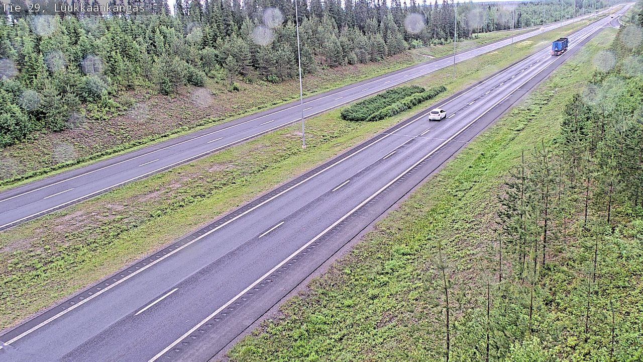Weather Camera Image Road 29 Tornio Luukkaankangas, Tornio, Lappi