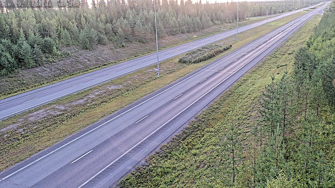 Weather Camera Image Road 29 Tornio Luukkaankangas, Tornio, Lappi