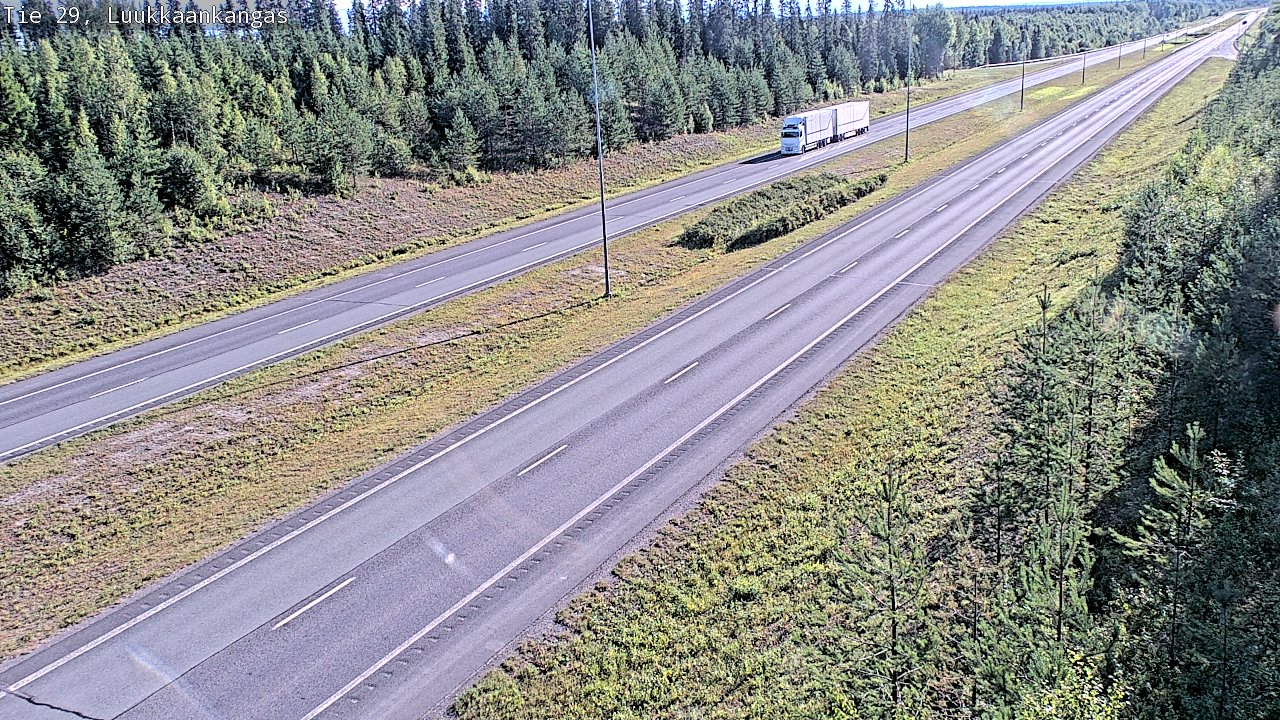 Weather Camera Image Road 29 Tornio Luukkaankangas, Tornio, Lappi