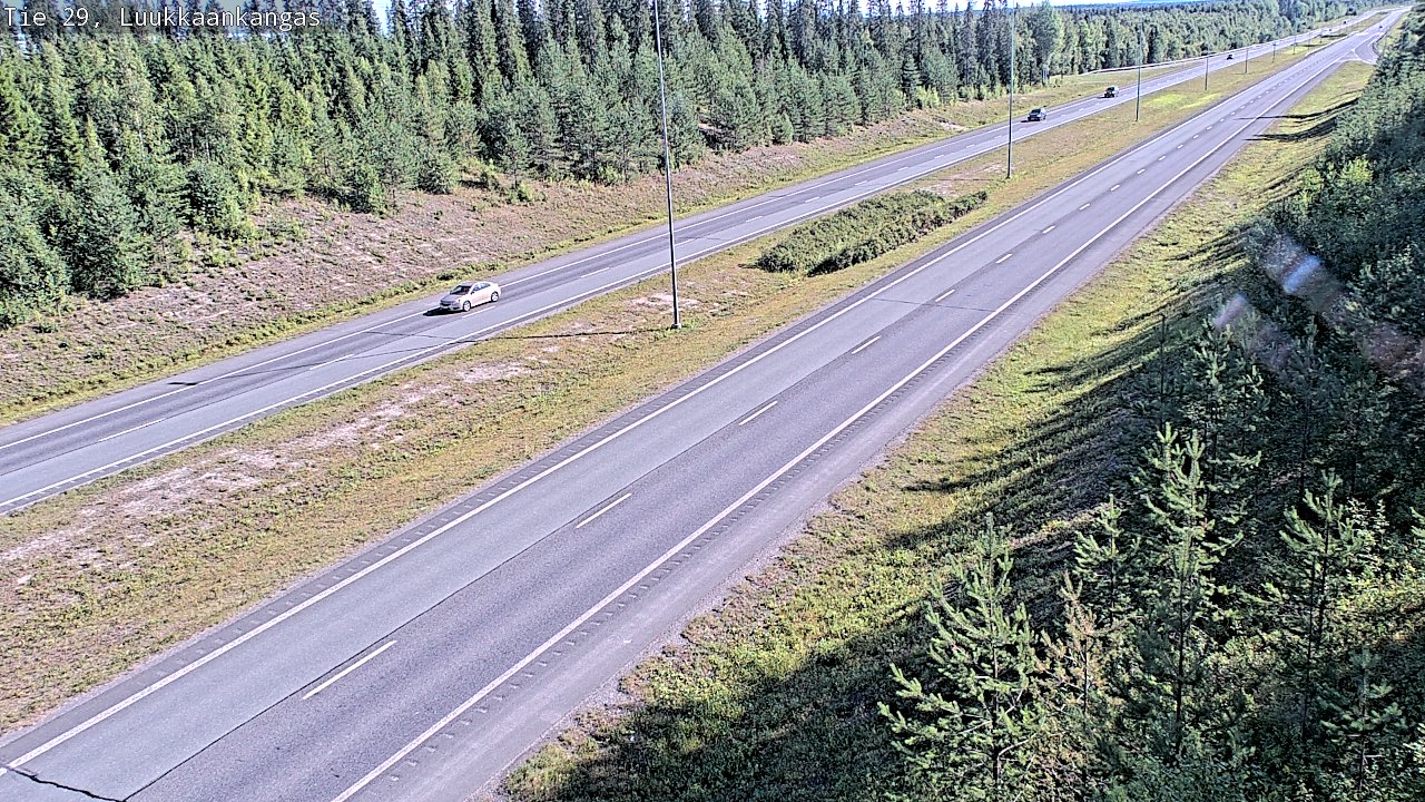 Weather Camera Image Road 29 Tornio Luukkaankangas, Tornio, Lappi