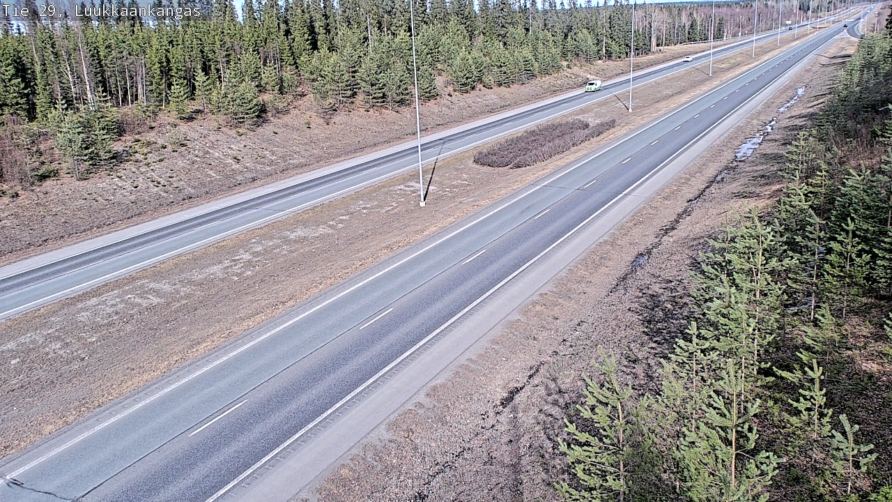 Weather Camera Image Road 29 Tornio Luukkaankangas, Tornio, Lappi