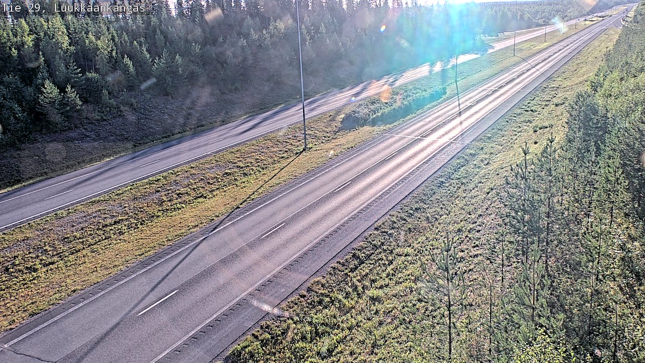 Weather Camera Image Road 29 Tornio Luukkaankangas, Tornio, Lappi