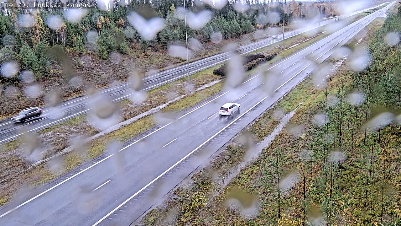 Weather Camera Image Väg 29 Torneå Luukkaankangas, Tornio, Lappi