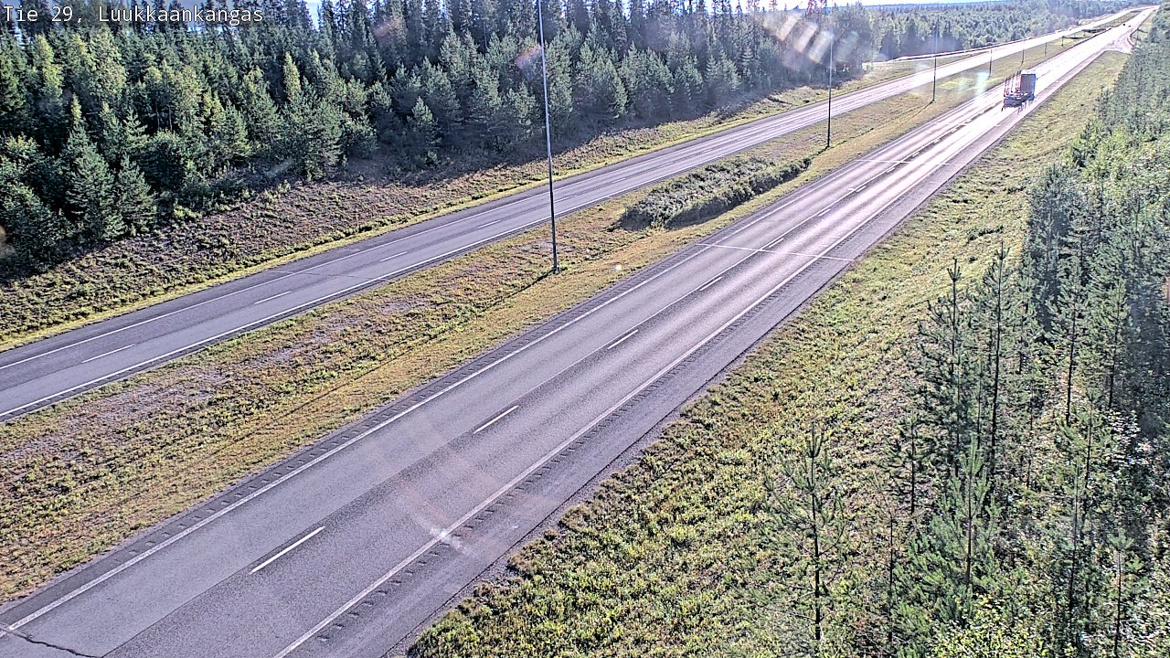 Weather Camera Image Road 29 Tornio Luukkaankangas, Tornio, Lappi
