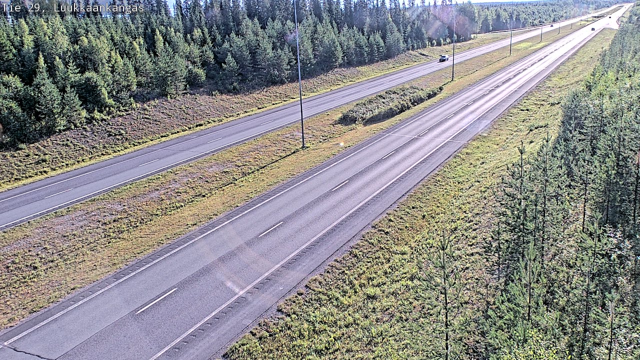 Weather Camera Image Road 29 Tornio Luukkaankangas, Tornio, Lappi