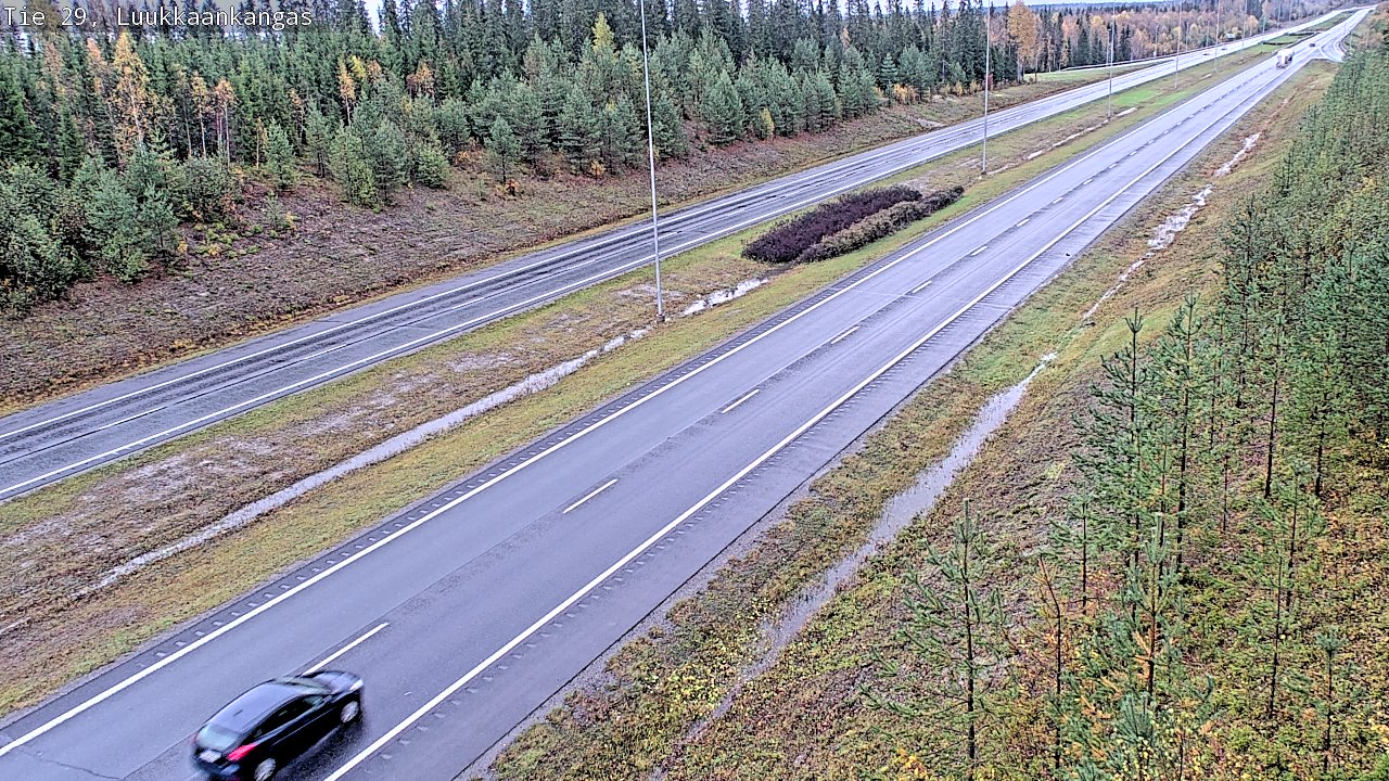 Weather Camera Image Road 29 Tornio Luukkaankangas, Tornio, Lappi