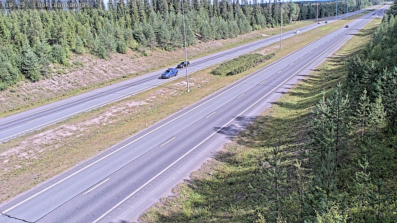 Weather Camera Image Road 29 Tornio Luukkaankangas, Tornio, Lappi