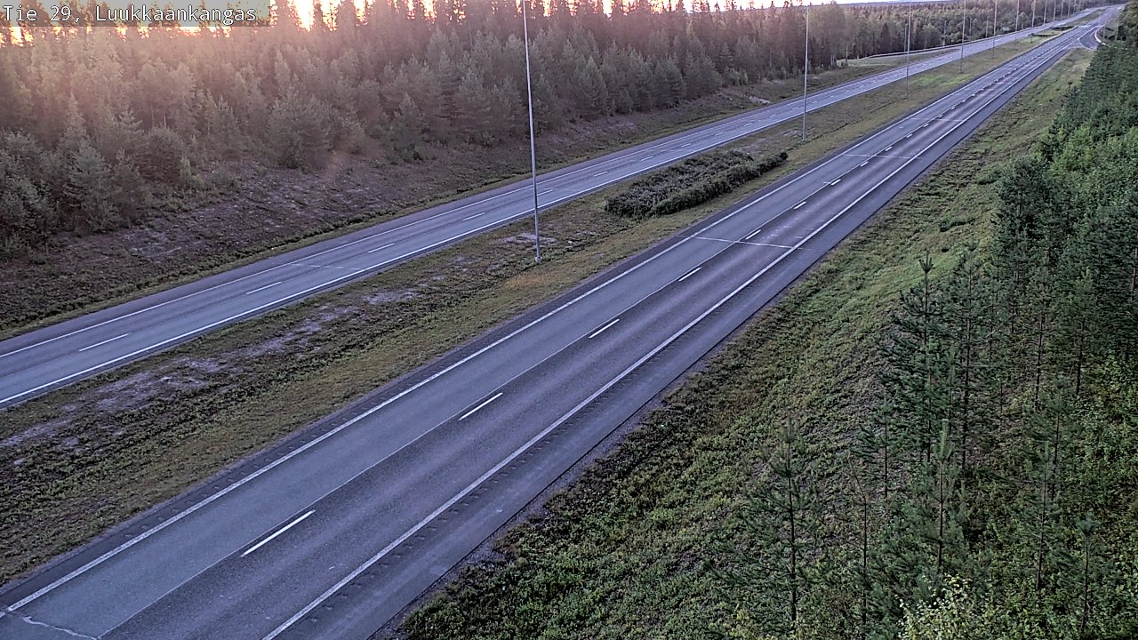 Kelikamerat Kuva Tie 29 Tornio Luukkaankangas, Tornio, Lappi