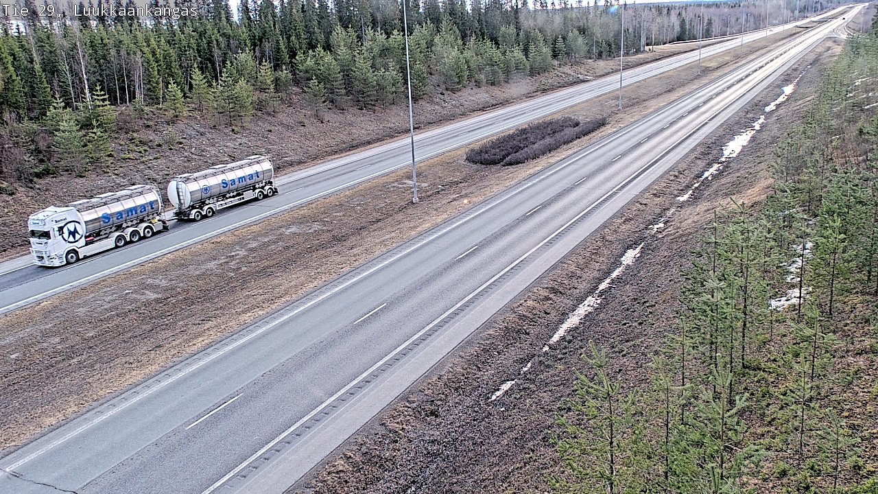 Weather Camera Image Road 29 Tornio Luukkaankangas, Tornio, Lappi