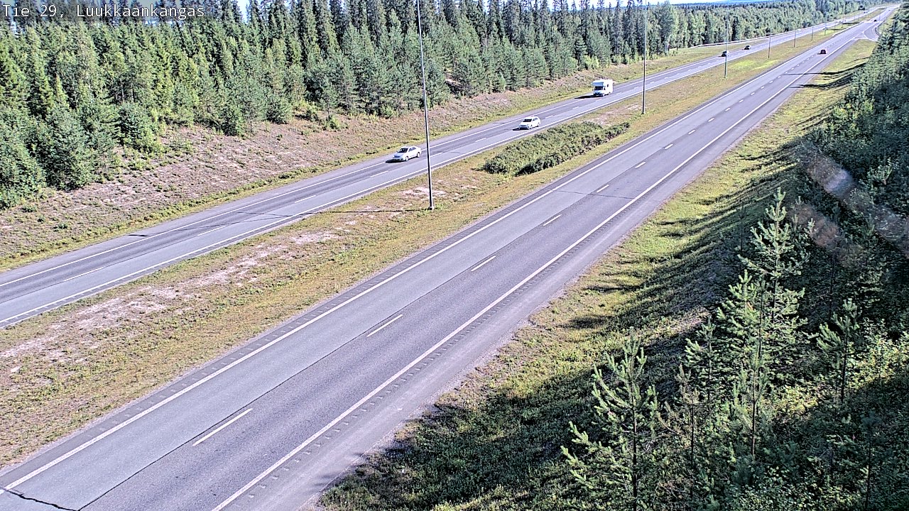 Weather Camera Image Road 29 Tornio Luukkaankangas, Tornio, Lappi