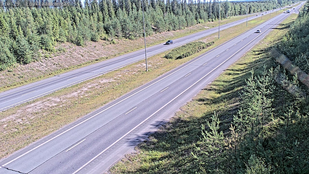 Weather Camera Image Road 29 Tornio Luukkaankangas, Tornio, Lappi