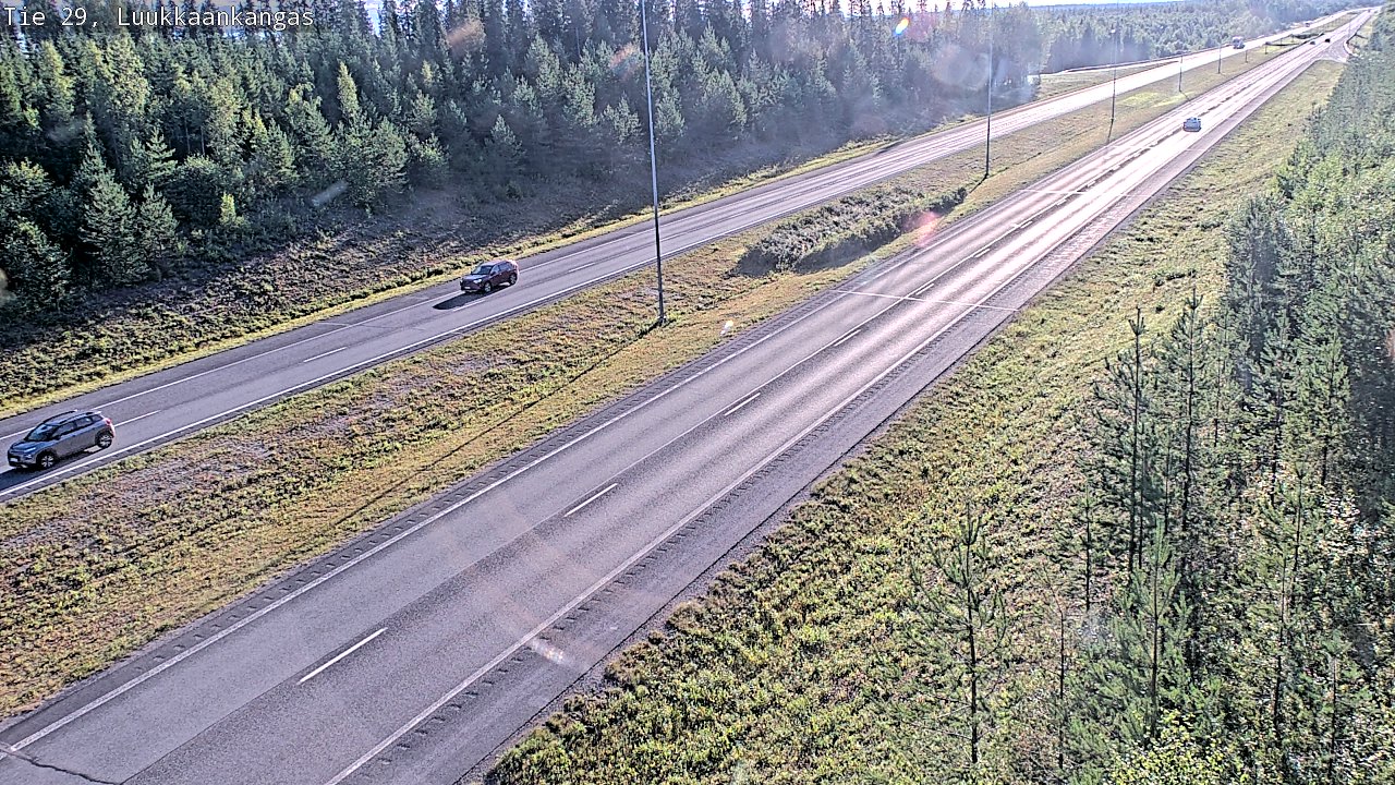 Weather Camera Image Road 29 Tornio Luukkaankangas, Tornio, Lappi