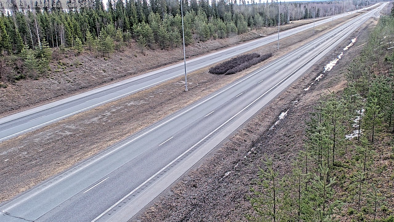 Weather Camera Image Road 29 Tornio Luukkaankangas, Tornio, Lappi
