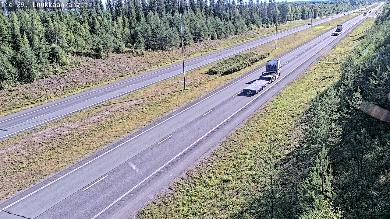 Weather Camera Image Road 29 Tornio Luukkaankangas, Tornio, Lappi