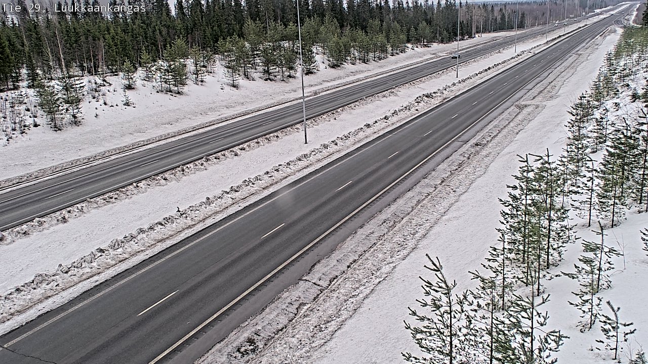 Weather Camera Image Road 29 Tornio Luukkaankangas, Tornio, Lappi