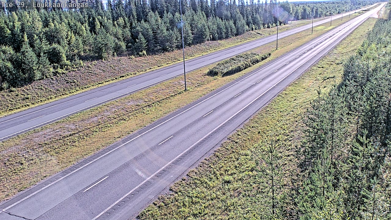 Weather Camera Image Road 29 Tornio Luukkaankangas, Tornio, Lappi