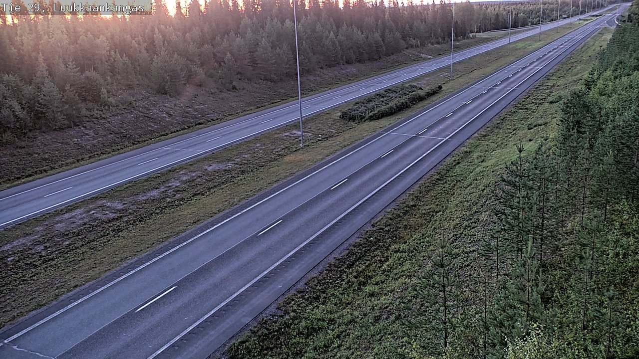 Kelikamerat Kuva Tie 29 Tornio Luukkaankangas, Tornio, Lappi