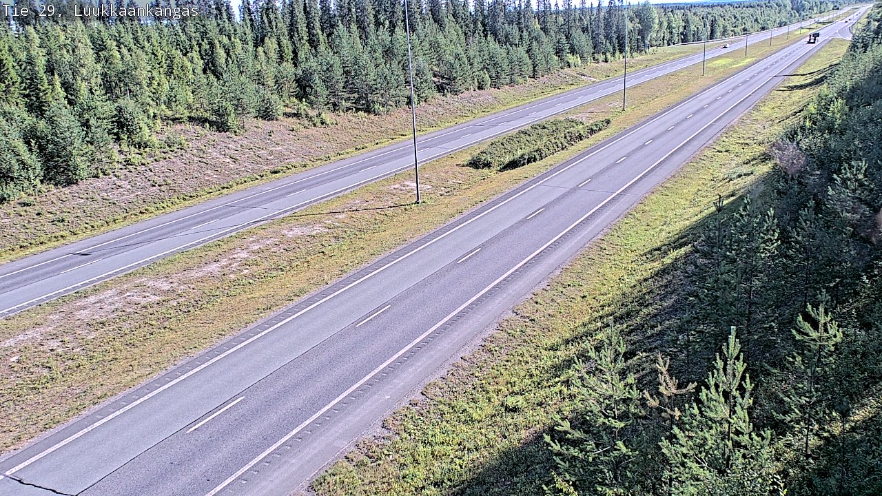 Weather Camera Image Road 29 Tornio Luukkaankangas, Tornio, Lappi