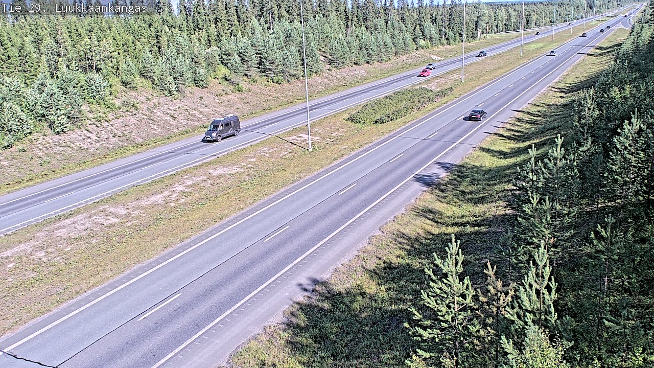 Kelikamerat Kuva Tie 29 Tornio Luukkaankangas, Tornio, Lappi