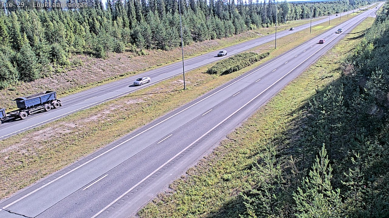 Weather Camera Image Road 29 Tornio Luukkaankangas, Tornio, Lappi