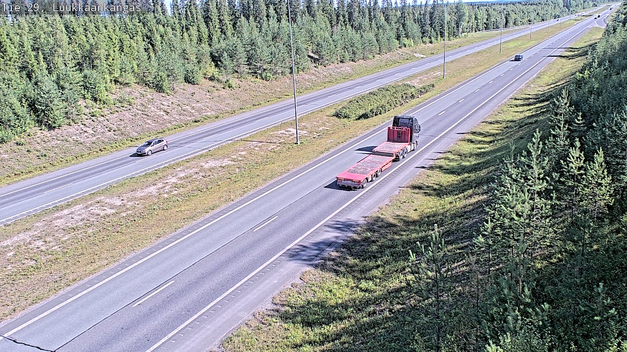 Weather Camera Image Road 29 Tornio Luukkaankangas, Tornio, Lappi