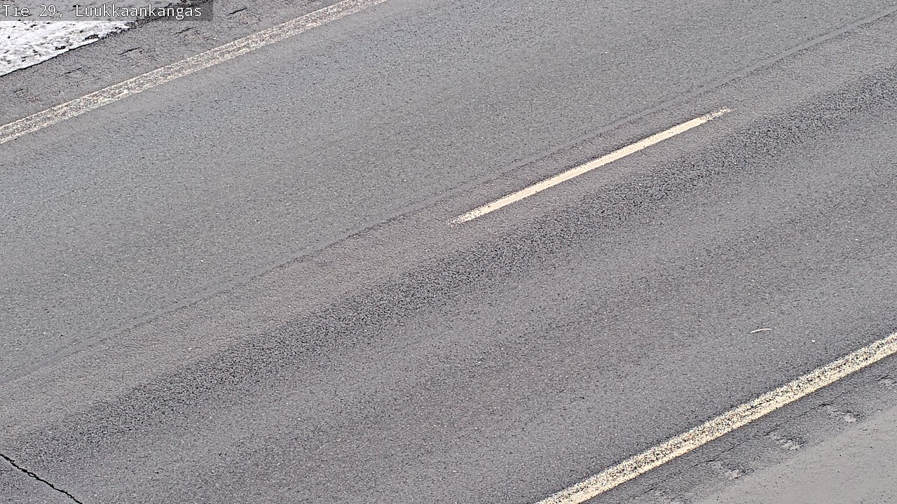 Weather Camera Image Väg 29 Torneå Luukkaankangas, Tornio, Lappi