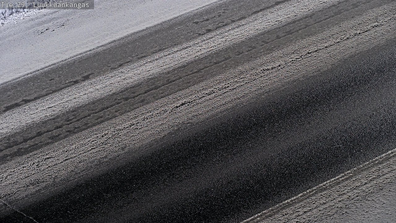Weather Camera Image Väg 29 Torneå Luukkaankangas, Tornio, Lappi
