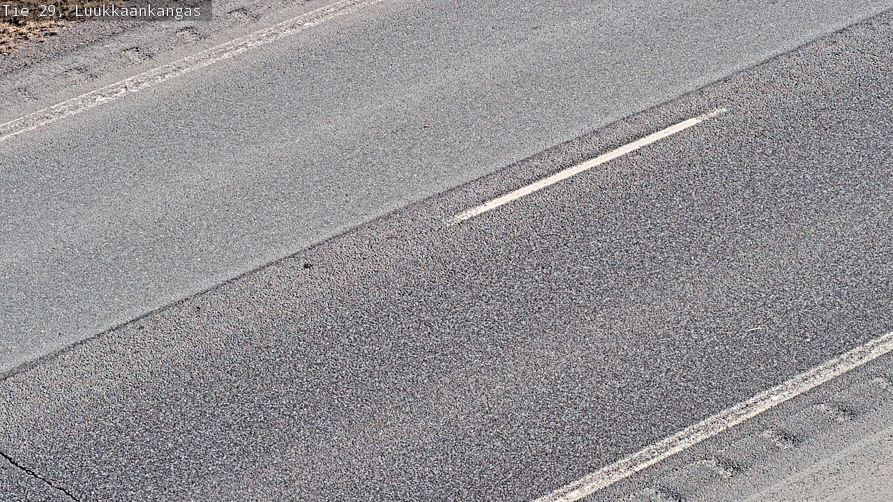 Weather Camera Image Väg 29 Torneå Luukkaankangas, Tornio, Lappi