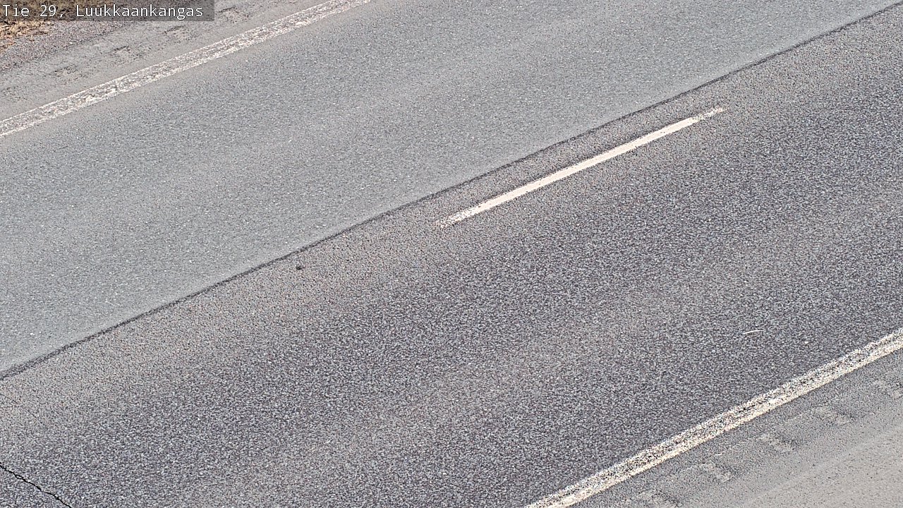Weather Camera Image Väg 29 Torneå Luukkaankangas, Tornio, Lappi