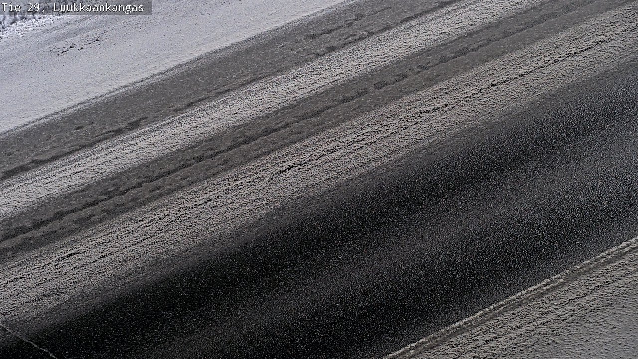 Weather Camera Image Väg 29 Torneå Luukkaankangas, Tornio, Lappi