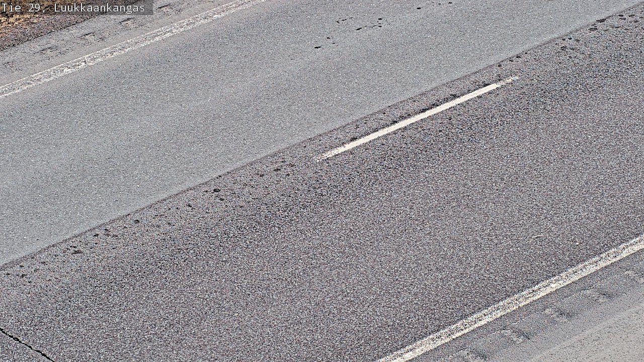 Weather Camera Image Väg 29 Torneå Luukkaankangas, Tornio, Lappi
