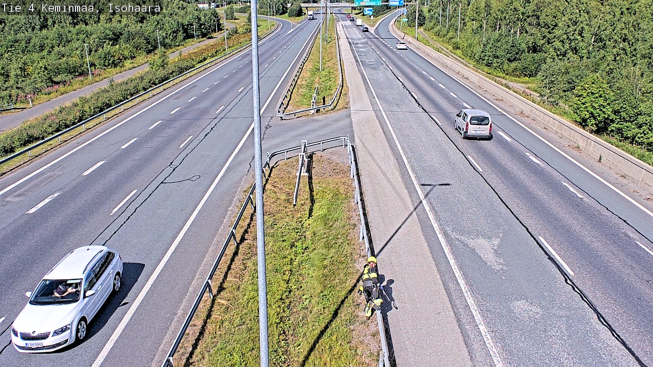 Weather Camera Image Road 4 Keminmaa, Keminmaa, Lappi