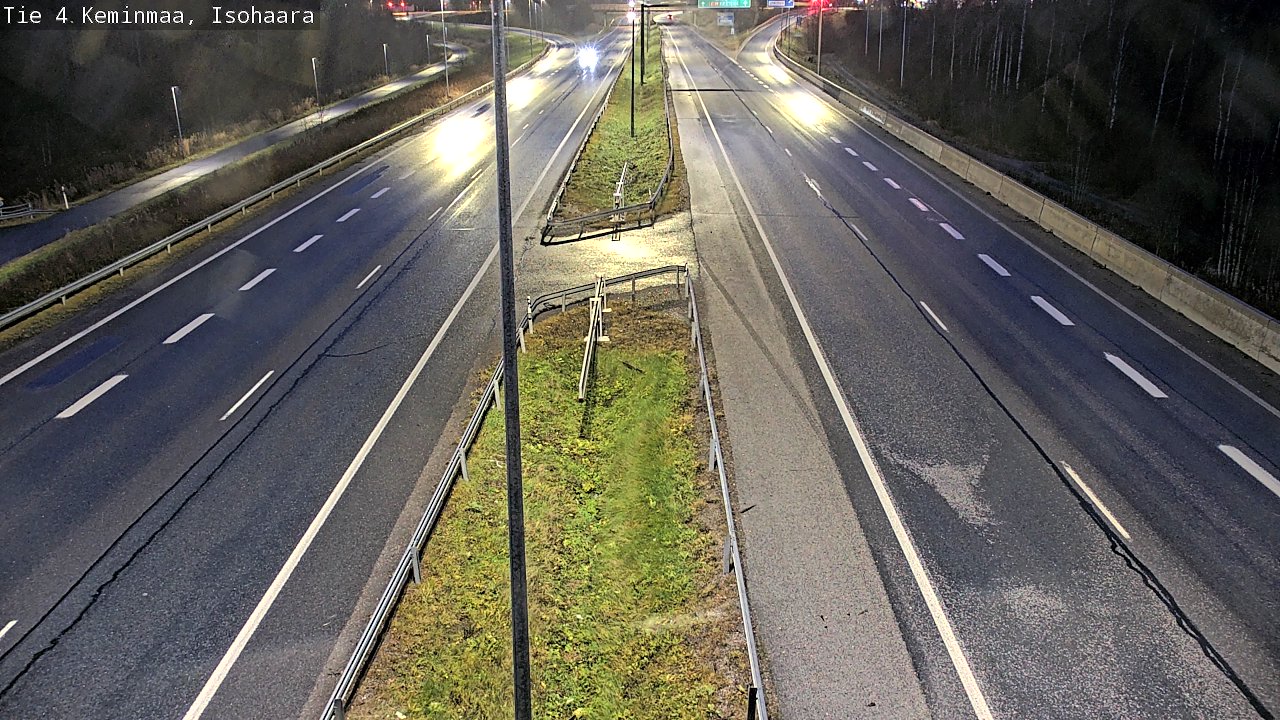 Weather Camera Image Road 4 Keminmaa, Keminmaa, Lappi