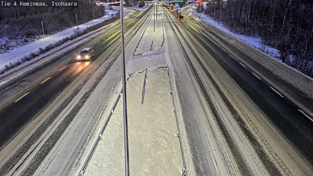 Weather Camera Image Road 4 Keminmaa, Keminmaa, Lappi
