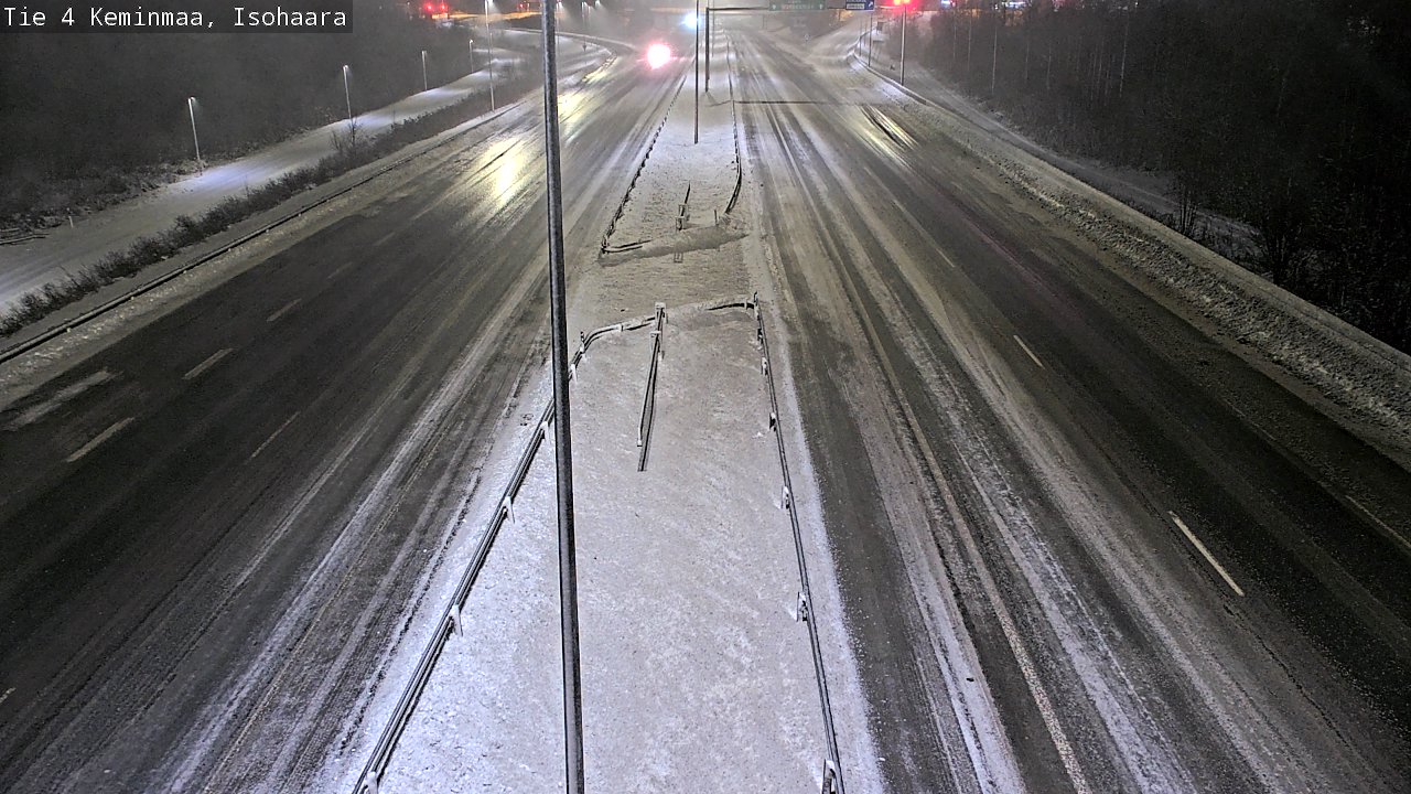 Weather Camera Image Väg 4 Keminmaa, Keminmaa, Lappi