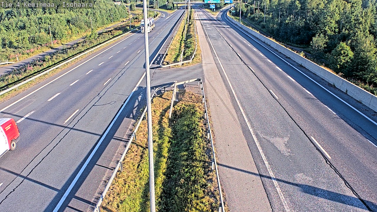 Weather Camera Image Road 4 Keminmaa, Keminmaa, Lappi