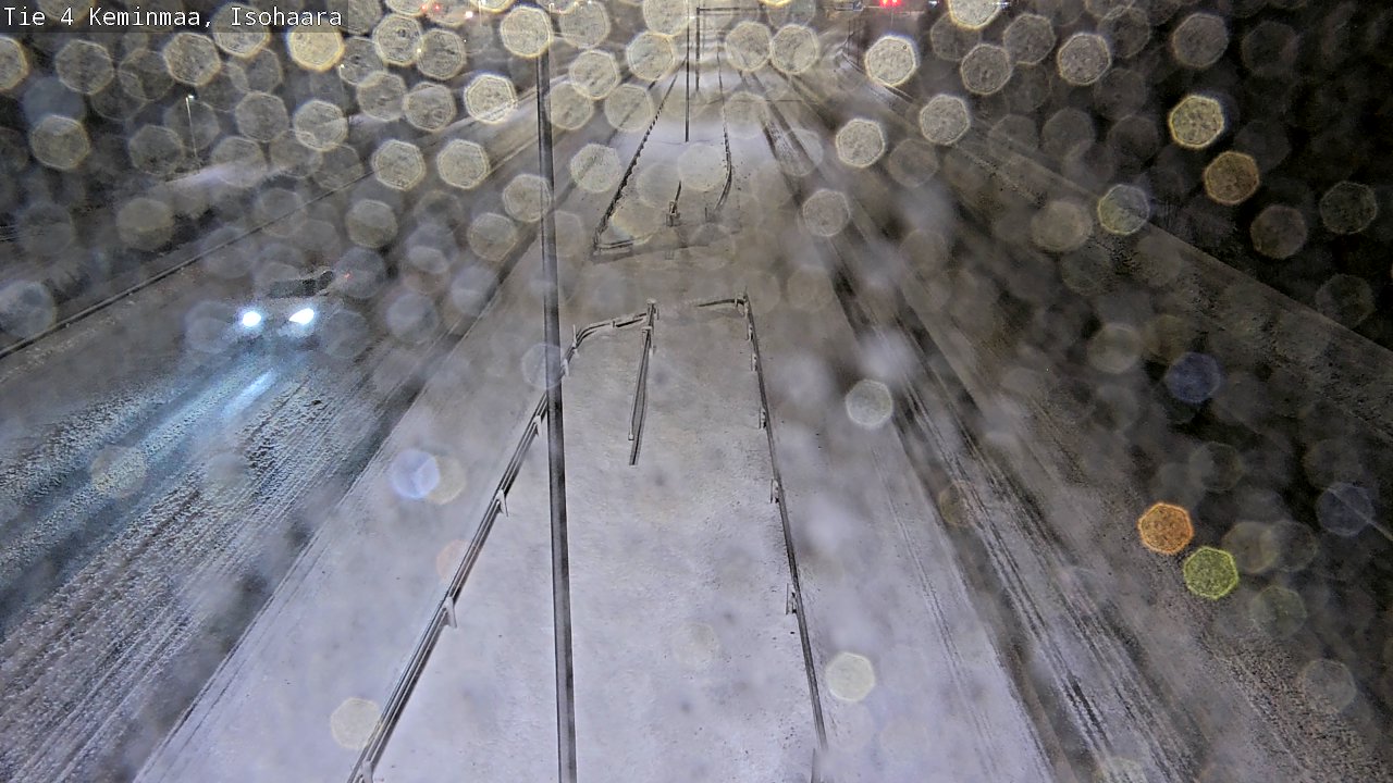 Weather Camera Image Väg 4 Keminmaa, Keminmaa, Lappi