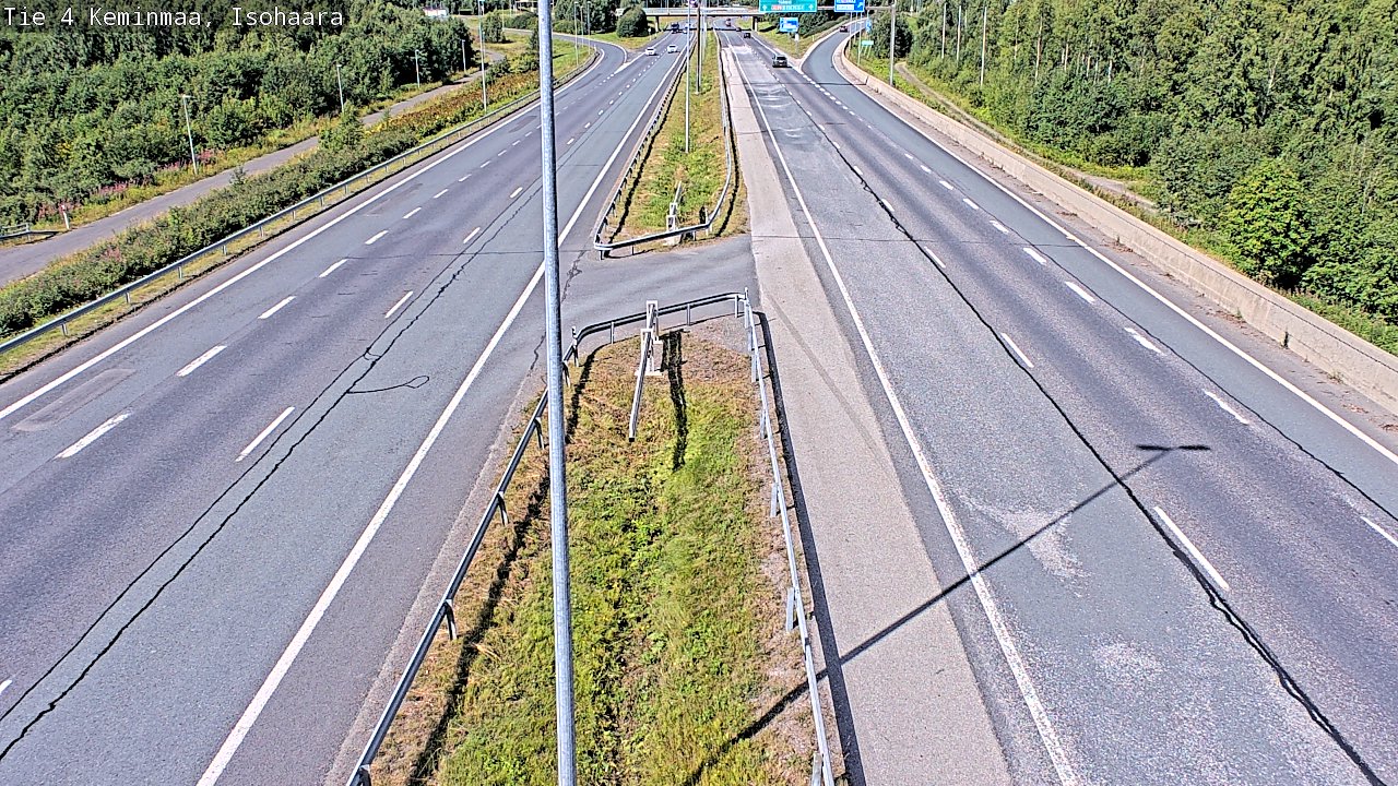 Weather Camera Image Road 4 Keminmaa, Keminmaa, Lappi